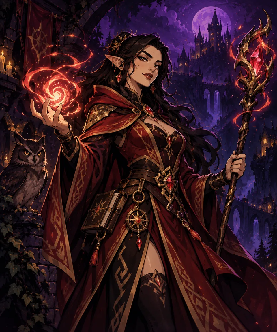 Mags — The team’s mage