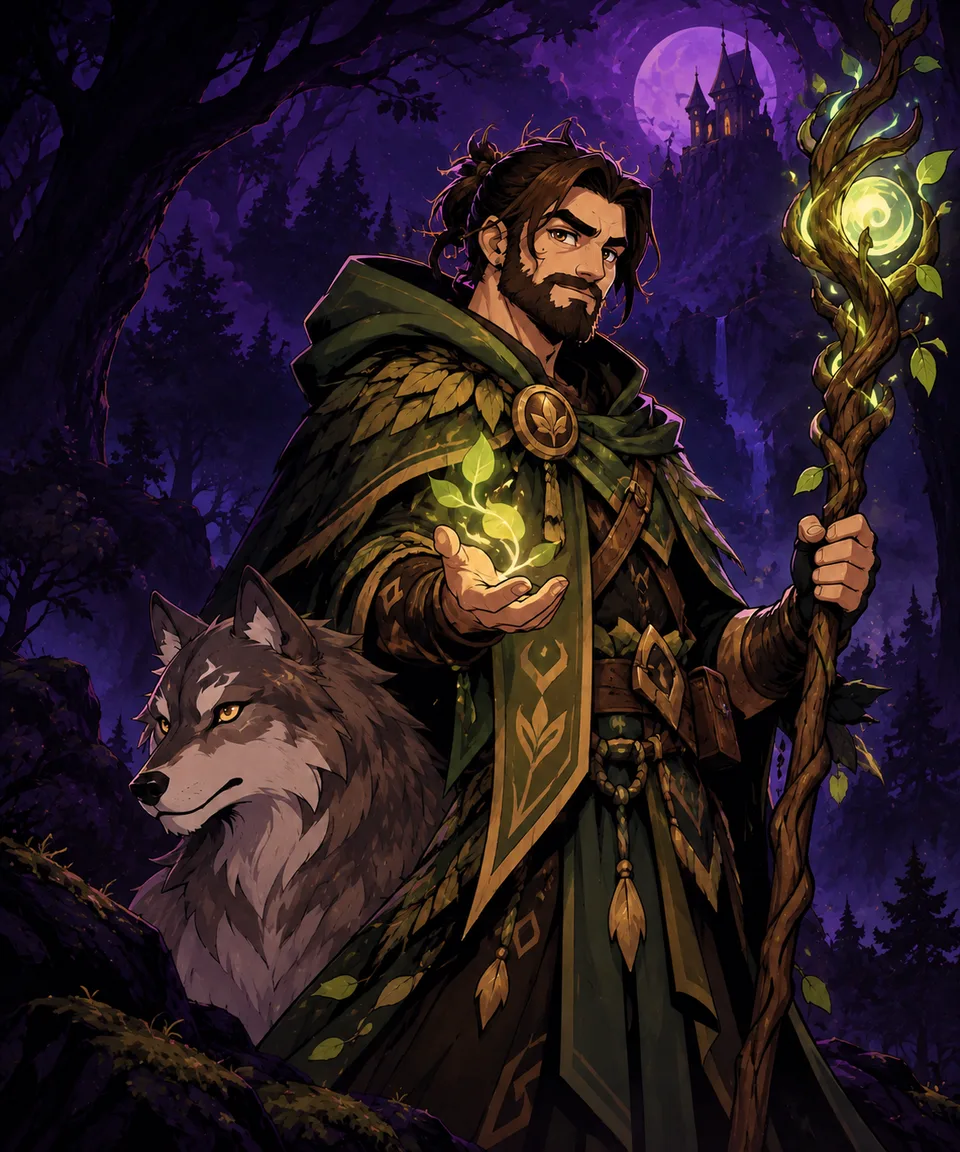 Mizuni — The team’s druid